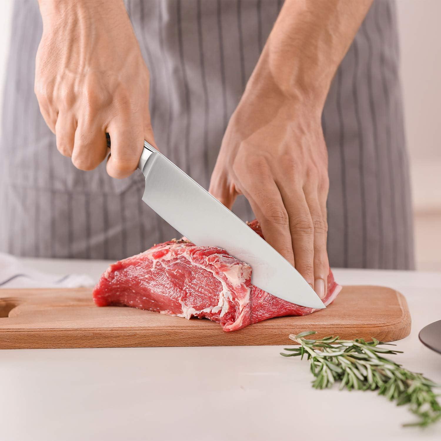 image:imageimarku Japanese Chef Knife Sharp Kitchen Knife 8 Inch Chefs Knives HC Steel Paring Knife Unique Gifts for Men and Women Gifts for Mom or Dad Kitchen Gadgets with Gift Box Gyutou Knives
