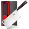 imarku Cleaver Knife 7 Inch Meat Cleaver – SUS440A Japan High Carbon Stainless Steel Butcher Knife with Ergonomic Handle, Ultra Sharp Knife, Kitchen Gadgets for Home/Restaurant, Gifts for Men Women(7 Inch Meat Cleaver)