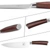 imarku Chef Knife – Pro Kitchen Knife 8 Inch Chef’s Knives High Carbon Japanese SUS440A Stainless Steel Sharp Paring Knife with Ergonomic Handle, Red Handle, Christmas Gifts for Men and Women(Red handle chef knife)