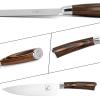 imarku Chef Knife – Pro Kitchen Knife 8 Inch Chef’s Knives Japanese HC Steel Sharp Paring Knife with Ergonomic Handle, Tawny Handle, Best Gifts for Men and Women, Gyutou knives(Orange)
