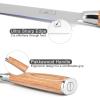 imarku Chef Knife – Pro Kitchen Knife 8 Inch Chef’s Knives Japanese HC Steel Sharp Paring Knife with Ergonomic Handle, Tawny Handle, Best Gifts for Men and Women, Gyutou knives(Golden)