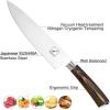 imarku Chef Knife – Pro Kitchen Knife 8 Inch Chef’s Knives Japanese HC Steel Sharp Paring Knife with Ergonomic Handle, Tawny Handle, Best Gifts for Men and Women, Gyutou knives(Orange)
