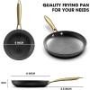 imarku Frying Pan – 8 Inch Non Stick Frying Pan, Long Lasting Cast Iron Skillet Nonstick Pans, Honeycomb Nonstick Frying Pans with Stay Cool Stainless Steel Handle, Christmas Gifts, Easy Clean(8 Inch)