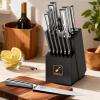 imarku Pumpkin Carving Kit, 36PCS Pumpkin Carving Tools, Professional Pumpkin Carving Knife Set with Stencils & Bag for Beginners, Sharp Pumpkin Carving Gift for Halloween Decoration Jack-O-Lanterns(15PCS Black Knife Set)