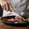 imarku Steak Knives Set of 6, 9-Inch Serrated Steak Knife Set, Japanese High Carbon Stainless Steel, Razor-Sharp Blades with Gift Box(6pcs steak knives)