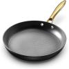 imarku Frying Pan – 8 Inch Non Stick Frying Pan, Long Lasting Cast Iron Skillet Nonstick Pans, Honeycomb Nonstick Frying Pans with Stay Cool Stainless Steel Handle, Christmas Gifts, Easy Clean(12 Inch)