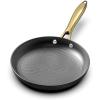 imarku Frying Pan – 8 Inch Non Stick Frying Pan, Long Lasting Cast Iron Skillet Nonstick Pans, Honeycomb Nonstick Frying Pans with Stay Cool Stainless Steel Handle, Christmas Gifts, Easy Clean(8 Inch)