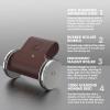 imarku Rolling Knife Sharpener, Knife Sharpening Kit, 2 Diamond Discs for Any Knife Hardness, Kitchen Knives Sharpener Tool, 4 Magnetic Angles(12°/13°/15°/20°), Kitchen Gadgets, Gifts for Men Women(Light Brown)