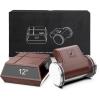 imarku Rolling Knife Sharpener, Knife Sharpening Kit, 2 Diamond Discs for Any Knife Hardness, Kitchen Knives Sharpener Tool, 4 Magnetic Angles(12°/13°/15°/20°), Kitchen Gadgets, Gifts for Men Women(Light Brown)