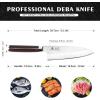 imarku 3 Pieces Knife set, Japanese HC Stainless Steel Kitchen Knife Set, Professional Chef Knife Set With Ergonomic Pakkawood Handle, Ultra Sharp Knives Set for Kitchen & Home Cooking, Gifts Box(Sliver)