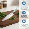 imarku 3 Pieces Knife set, Japanese HC Stainless Steel Kitchen Knife Set, Professional Chef Knife Set With Ergonomic Pakkawood Handle, Ultra Sharp Knives Set for Kitchen & Home Cooking, Gifts Box(Silver Gray)