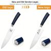 imarku 3 Pieces Knife set, Japanese HC Stainless Steel Kitchen Knife Set, Professional Chef Knife Set With Ergonomic Pakkawood Handle, Ultra Sharp Knives Set for Kitchen & Home Cooking, Gifts Box(Blue)