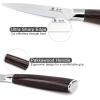 imarku 3 Pieces Knife set, Japanese HC Stainless Steel Kitchen Knife Set, Professional Chef Knife Set With Ergonomic Pakkawood Handle, Ultra Sharp Knives Set for Kitchen & Home Cooking, Gifts Box(Brown Handle)