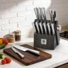 imarku 3 Pieces Knife set, Japanese HC Stainless Steel Kitchen Knife Set, Professional Chef Knife Set With Ergonomic Pakkawood Handle, Ultra Sharp Knives Set for Kitchen & Home Cooking, Gifts Box(Silver Gray)