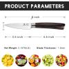 imarku 3 Pieces Knife set, Japanese HC Stainless Steel Kitchen Knife Set, Professional Chef Knife Set With Ergonomic Pakkawood Handle, Ultra Sharp Knives Set for Kitchen & Home Cooking, Gifts Box(Brown Handle)